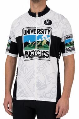 Vermarc Sport University Bicycles Boulder Colorado Cycling Road Bike Jersey XL